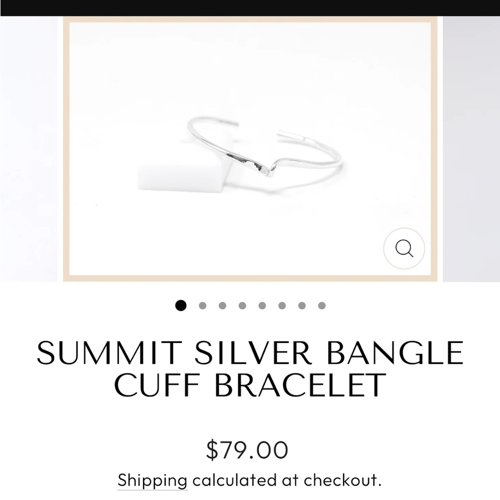 Elegant Silver Women's Bracelet